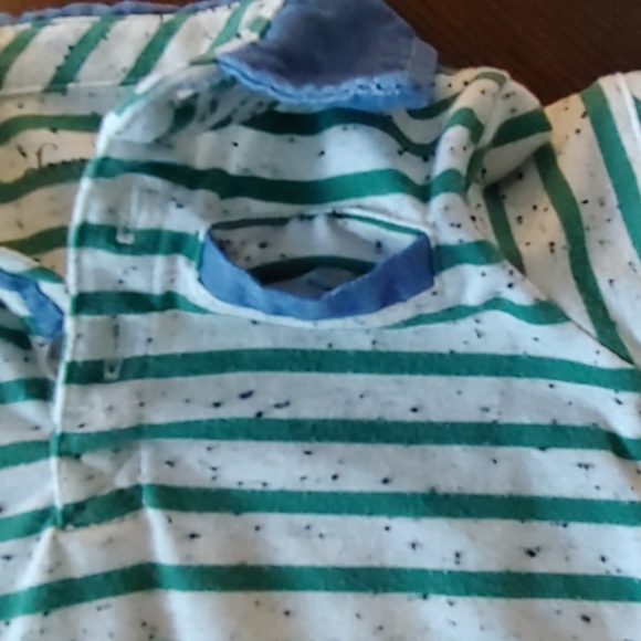 Sovereign Code textured stripe polo bodysuit - Picture 3 of 5